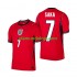 Camisola Inglaterra Bukayo Saka 7 Homem Equipamento Segundo Copa do Mundo 2026 Manga Curta